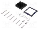 Heatsink: extruded; grilled; black; L: 31mm; W: 31mm; H: 9.5mm Advanced Thermal Solutions