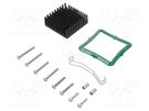 Heatsink: extruded; grilled; black; L: 40mm; W: 40mm; H: 14.5mm Advanced Thermal Solutions
