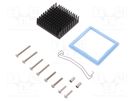 Heatsink: extruded; grilled; black; L: 45mm; W: 45mm; H: 14.5mm Advanced Thermal Solutions