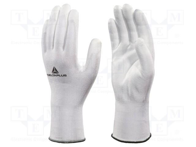 Protective gloves; Size: 8; white; DELTAnocut®; VENICUT32BC DELTA PLUS