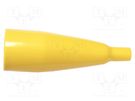 Insulator; 5kV; yellow; PVC; 173mm; BU-11 MUELLER ELECTRIC