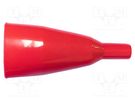 Insulator; 5kV; red; PVC; 127mm; BU-21 MUELLER ELECTRIC