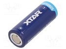 Re-battery: Li-Ion; 26650; 3.6V; 5200mAh; Ø26.6x68mm; 7A XTAR
