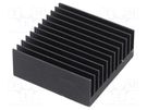 Heatsink: extruded; grilled; BGA; black; L: 37.5mm; W: 37.5mm; 5°C/W Advanced Thermal Solutions