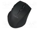 Optical mouse; black; wireless,Bluetooth 3.0 EDR; 10m LOGILINK