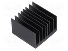 Heatsink: extruded; grilled; BGA; black; L: 30mm; W: 30mm; H: 19.5mm Advanced Thermal Solutions