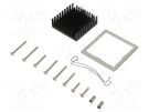 Heatsink: extruded; grilled; black; L: 42mm; W: 42mm; H: 14.5mm Advanced Thermal Solutions