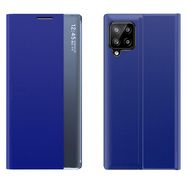 Sleep Case Bookcase Type Case with Smart Window for Samsung Galaxy A22 4G blue, Hurtel