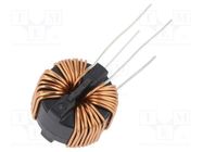 Inductor: wire with current compensation; THT; 6.5mH; 70mΩ; SCF KEMET
