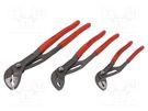 Kit: pliers; adjustable,Cobra adjustable grip; 3pcs. KNIPEX