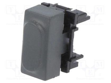 Switch: push-button; Pos: 2; SPST-NO; 0.1A/28VAC; OFF-(ON) Marquardt 6450.0003