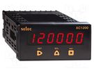 Meter: programmable; digital,mounting; on panel; LED; 6 digits SELEC