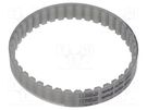 Timing belt; AT5; W: 10mm; H: 2.7mm; Lw: 200mm; Tooth height: 1.2mm OPTIBELT
