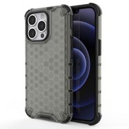 Honeycomb Case armor cover with TPU Bumper for iPhone 13 Pro black, Hurtel