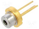 Diode: laser; 630÷645nm; 20mW; 14/35; TO18; THT; 2.3÷2.4VDC; red Laser Components