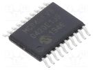 IC: D/A converter; 8bit; Ch: 4; TSSOP20; -40÷125°C MICROCHIP TECHNOLOGY