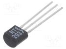Transistor: P-JFET; unipolar; 0.35W; TO92; 50mA NTE Electronics