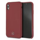 Mercedes MEHCI61SILRE iPhone Xr czerwony/red hardcase Silicone Line, Mercedes