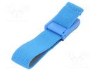 Wristband; ESD; Features: antialergic; blue; Kit: ESD wirstband STATICTEC