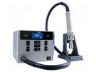 Hot air soldering station; digital,with push-buttons; 1000W ATTEN