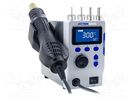 Hot air soldering station; digital,with push-buttons; 800W ATTEN