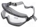 Safety goggles; Lens: transparent; Classes: 1 DELTA PLUS