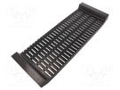 Conductive PCB rack; ESD; 484x175x50mm; black STATICTEC