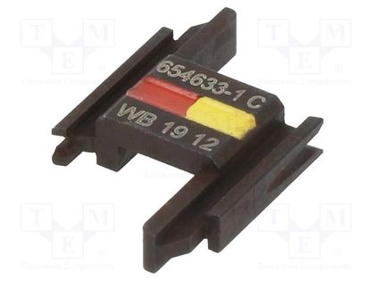Twin Mandrel (yellow/red) for 65432-1 [AWG 24-20] TE Connectivity 654633-1