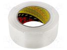 Packing tapes; L: 50m; Width: 50mm; Thick: 0.131mm; transparent 3M