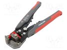 Multifunction wire stripper and crimp tool; Wire: round,flat PROLINE
