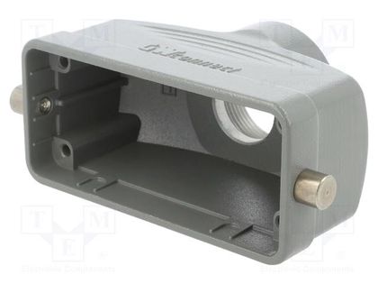 Enclosure: for HDC connectors; size 16B; for cable; for latch MOLEX MX-93601-2773