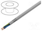 Wire; ÖLFLEX® CLASSIC 100 CY; 5G2.5mm2; PVC; transparent,grey LAPP