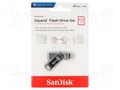 Pendrive; USB 3.0; 64GB; Apple Lightning plug,USB A SANDISK