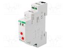 Timer; 0,1s÷24days; SPDT; 16A; 230VAC; for DIN rail mounting; IP20 F&F