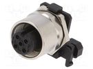 Socket; M12; PIN: 5; female; A code-DeviceNet / CANopen; THT; IP67 CONEC