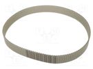 Timing belt; AT5; W: 25mm; H: 2.7mm; Lw: 750mm; Tooth height: 1.2mm OPTIBELT