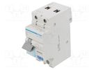 RCBO breaker; Inom: 10A; Ires: 30mA; Max surge current: 250A; IP20 HAGER