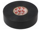 Tape: electrical insulating; W: 25mm; L: 33m; Thk: 0.18mm; black SCAPA