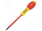Screwdriver; Phillips; insulated; PH1; FATMAX®; 100mm; 1kVAC STANLEY