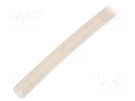 Insulating tube; silicone; natural; Øint: 7mm; Wall thick: 0.7mm SYNFLEX