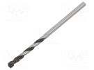 Drill bit; for concrete; Ø: 3mm; L: 60mm; WS,cemented carbide METABO