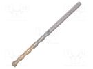 Drill bit; for concrete; Ø: 4mm; L: 85mm; WS,cemented carbide; Pro METABO