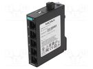 Switch Ethernet; unmanaged; Number of ports: 5; 9.6÷60VDC; RJ45 MOXA
