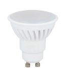 Lemputė LED GU10 230V 7W 1000lm, 142lm/W, 120° šiltai balta, keramikinė, LED line PRIME
