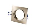 LED line® downlight square adjustable die cast aluminium satin