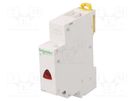 LED indicator; 12÷48VAC; 12÷48VDC; for DIN rail mounting; ACTI9 SCHNEIDER ELECTRIC