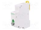 Module: pushbutton switch; 250VAC; 16A; for DIN rail mounting SCHNEIDER ELECTRIC