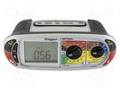 Meter: appliance meter; LCD; Earthing R range: 10mΩ÷1999Ω; IP54 MEGGER
