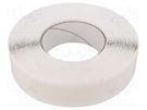 Tape: fixing; W: 25mm; L: 30m; Thk: 0.4mm; rubber hot-melt; amber SCAPA