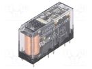 Relay: electromagnetic; SPST-NO x2 + SPST-NC x2; Ucoil: 24VDC OMRON